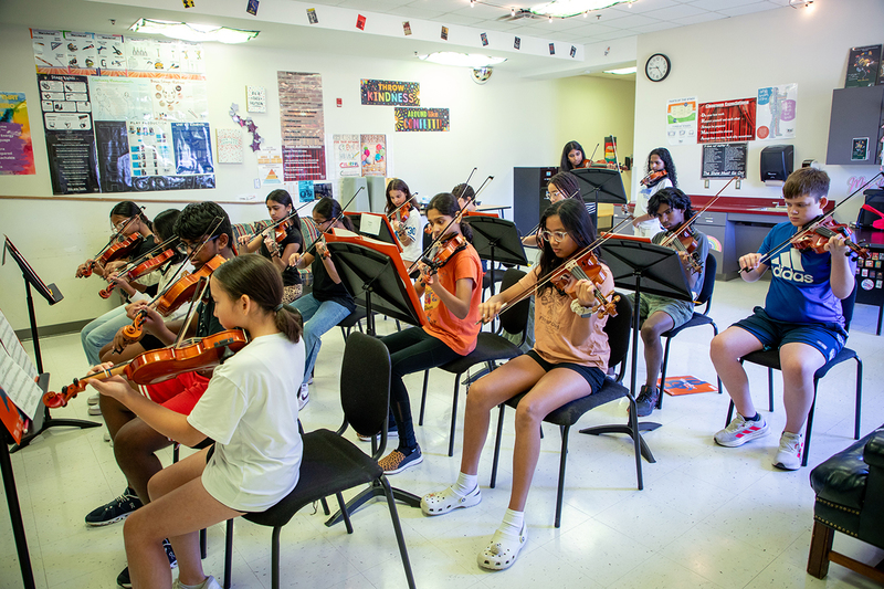 With Summer Camp, Orchestra Students Never Miss a Beat