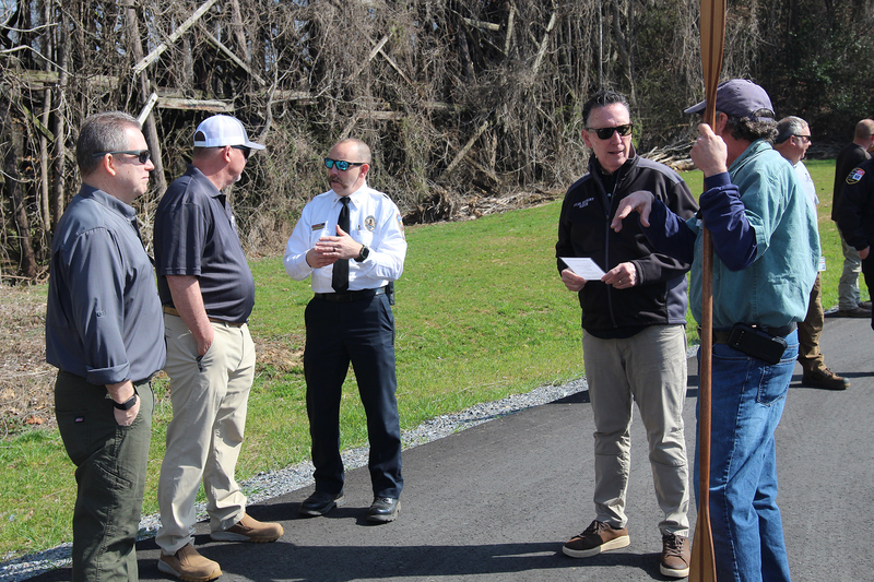 First Broad River kayak boat ramp ribbon cutting