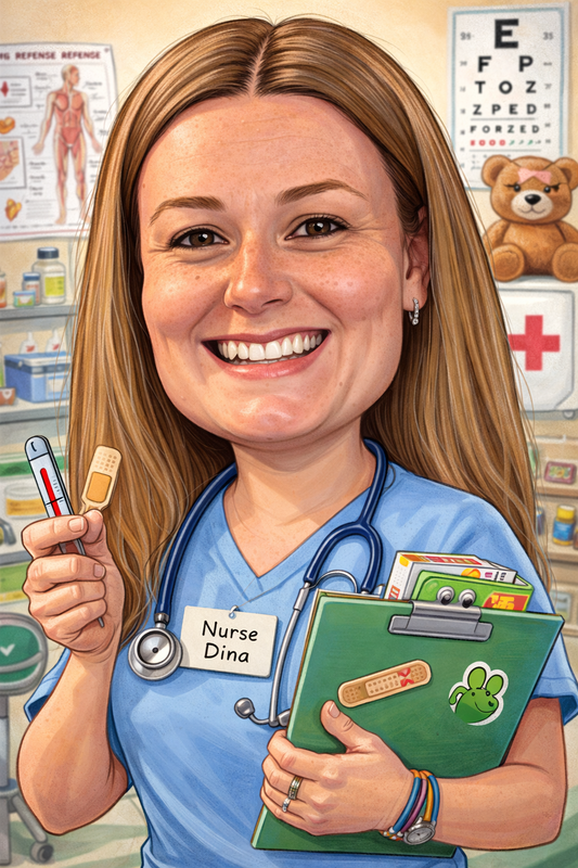 Nurse Dina at Dayton & Deans