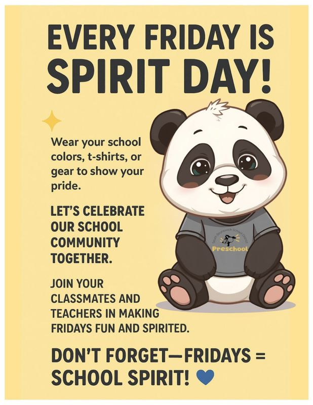 Spirit Wear Fridays