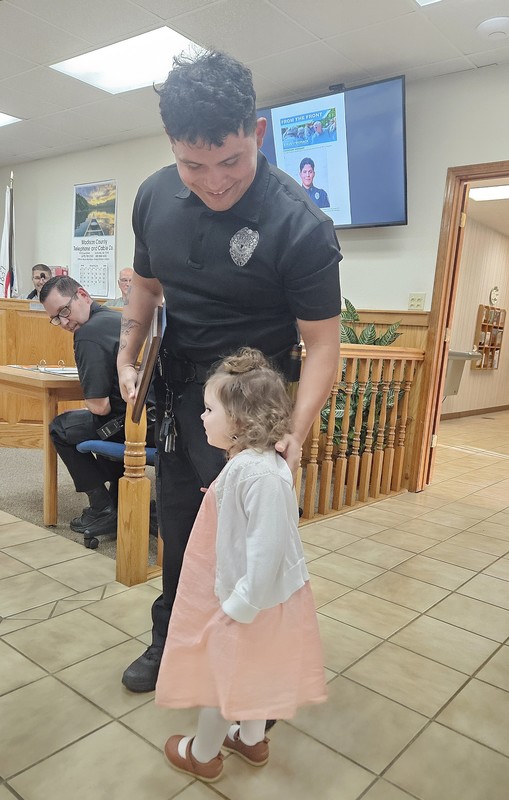 Officer Manjarrez and Mabel