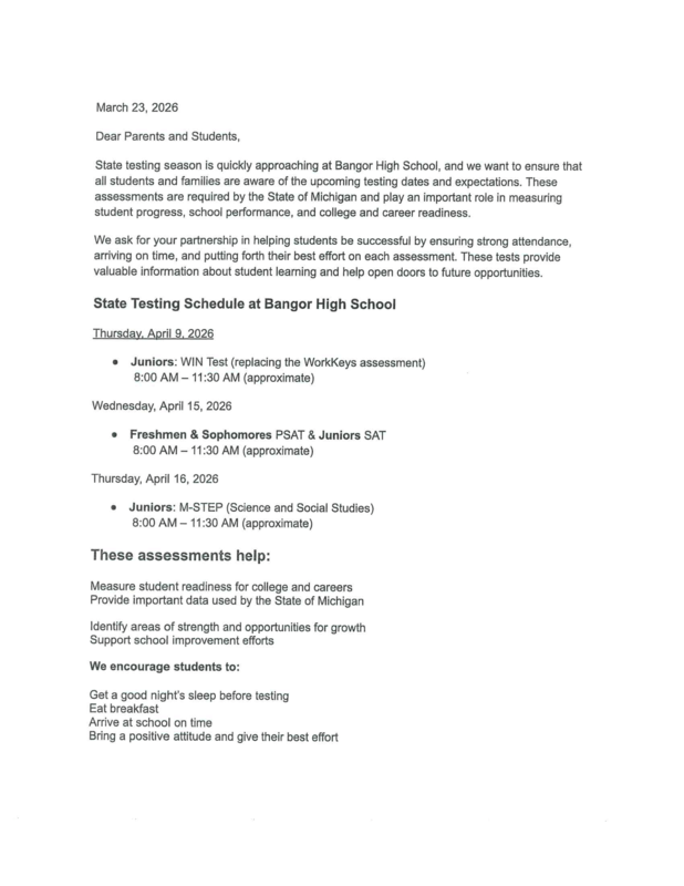 state testing info 2