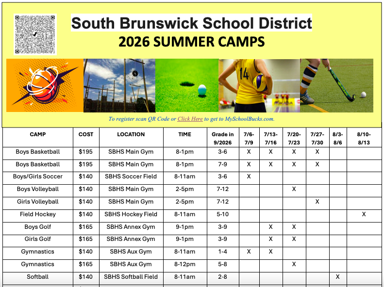 SB Summer Camps