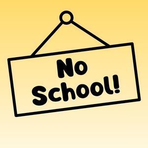 No School Sign