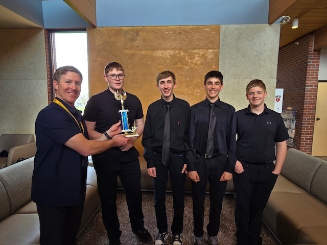 Freshmen, third place:  DeeRoy Jamison, Mason Vest, Cole Reinhard, Darien Sugden 