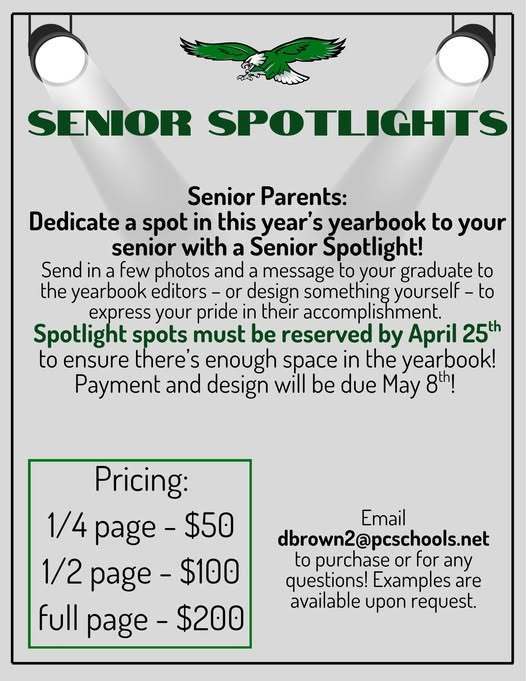 yearbook senior spotlight