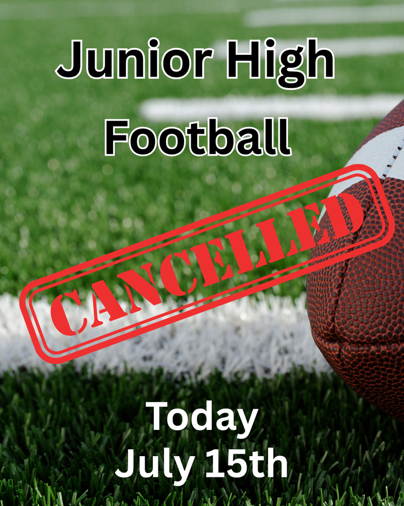 football cancelled today