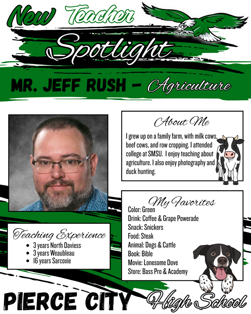 New teacher Mr. Rush