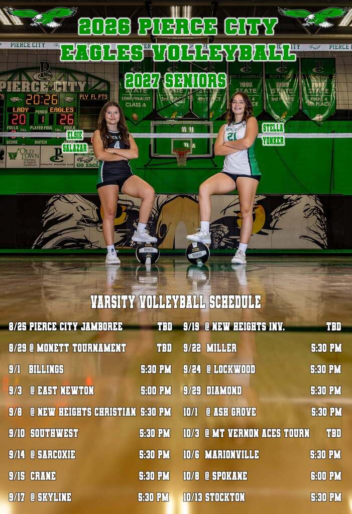 volleyball schedule
