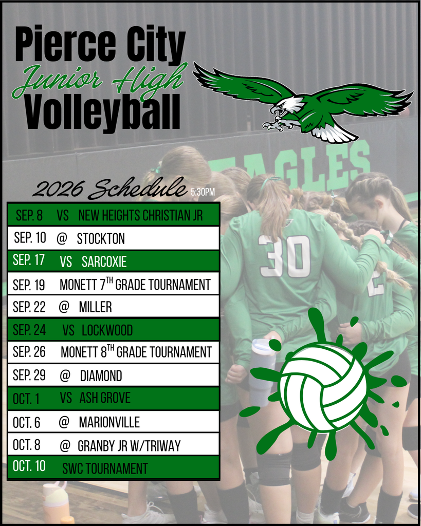 jh volleyball schedule