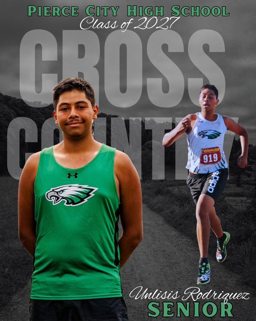 senior picture of cross country runner