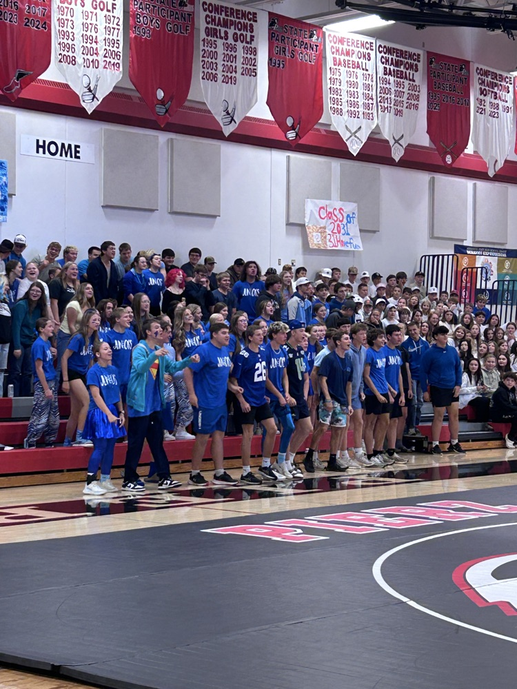 juniors in blue 