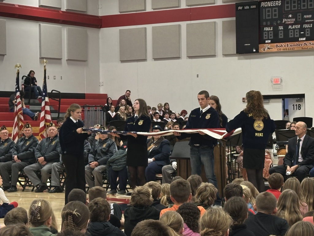 Member of FFA folding flag