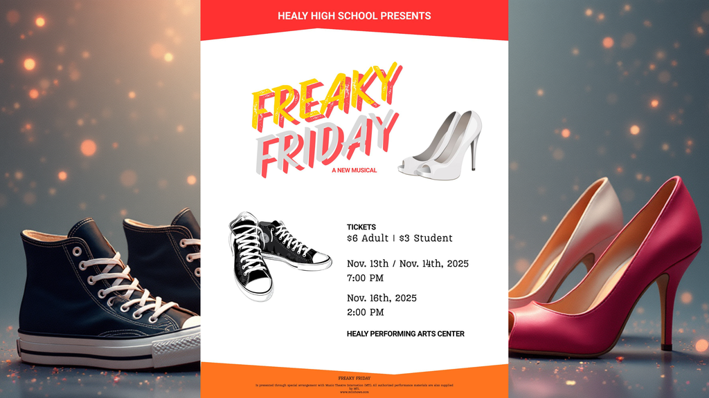 Freaky Friday play poster
