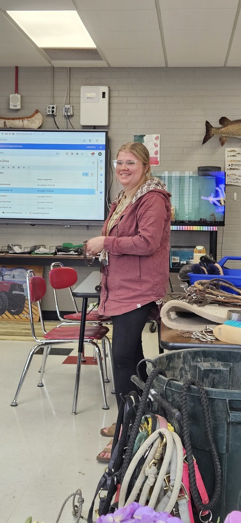 Jess Walcheski giving a demo