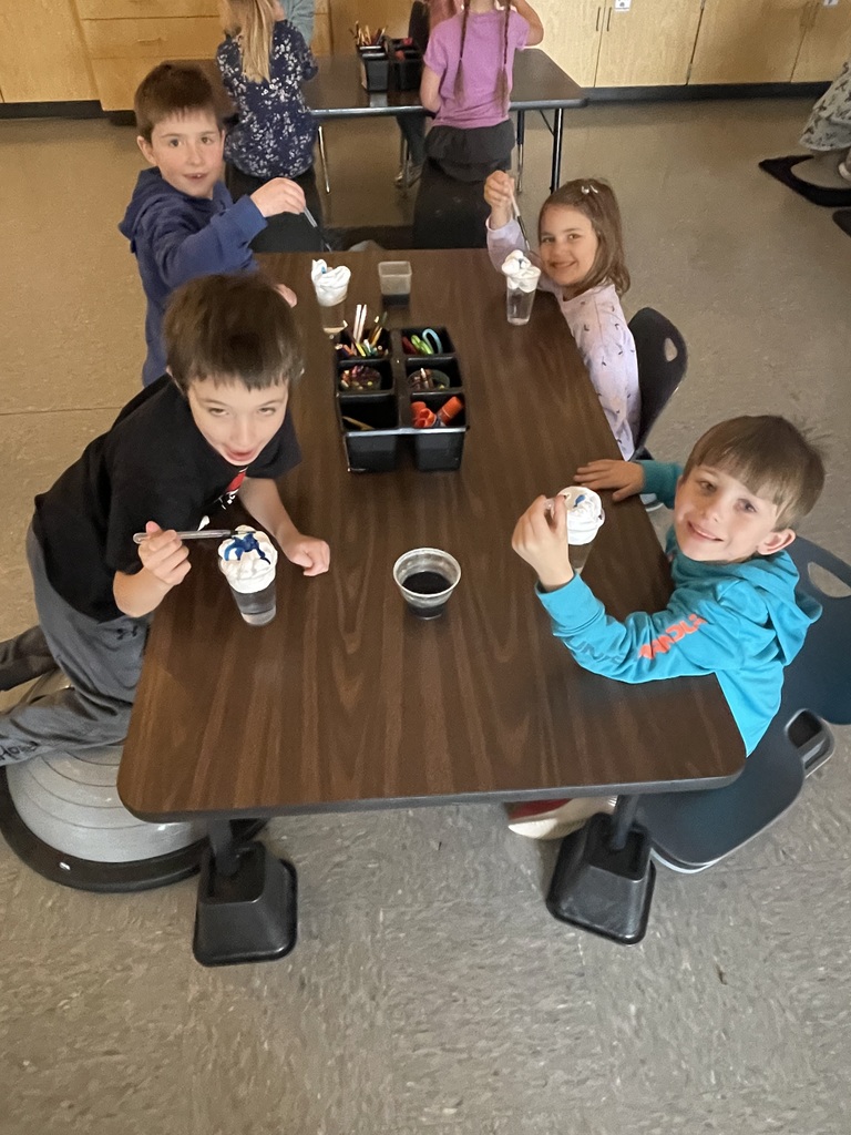 2nd group of children with storm jars