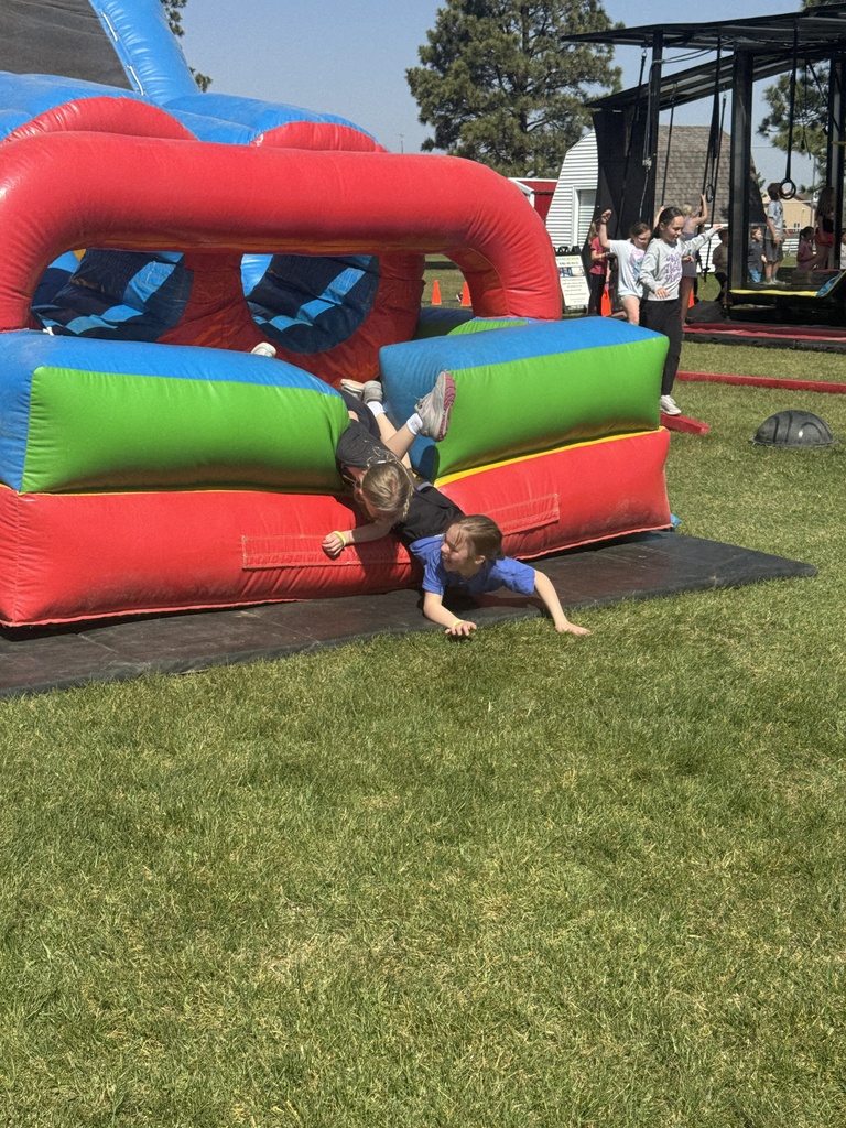 Ninja coming off slide