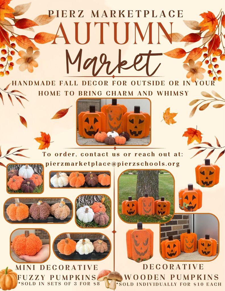fall decor poster for sale items
