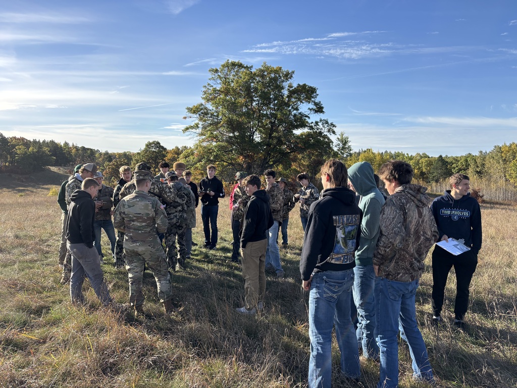 Students at Camp ripley