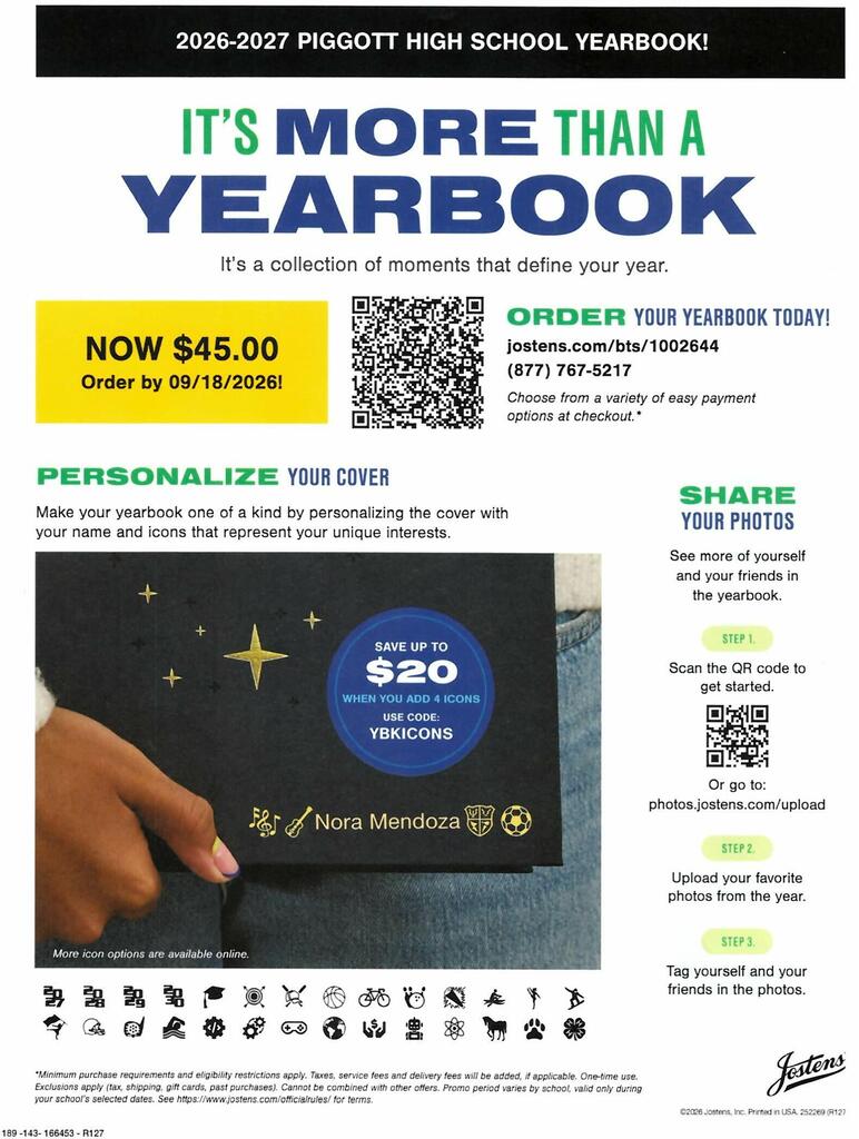 Yearbook Ordering Information