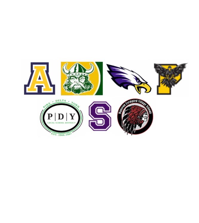 Seven Fulton County logos