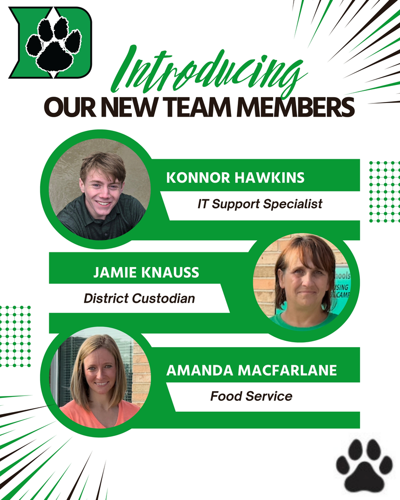 Photos of new staff members at PDY