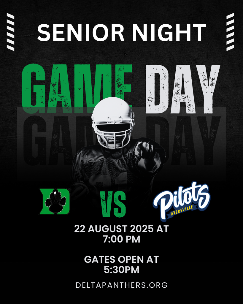 Advertisement for a football game