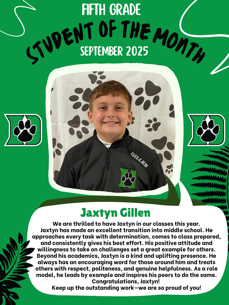 Student of the month