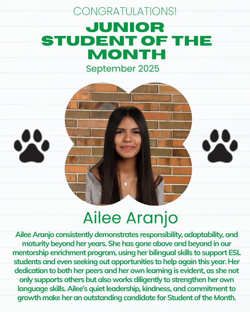 student of the month