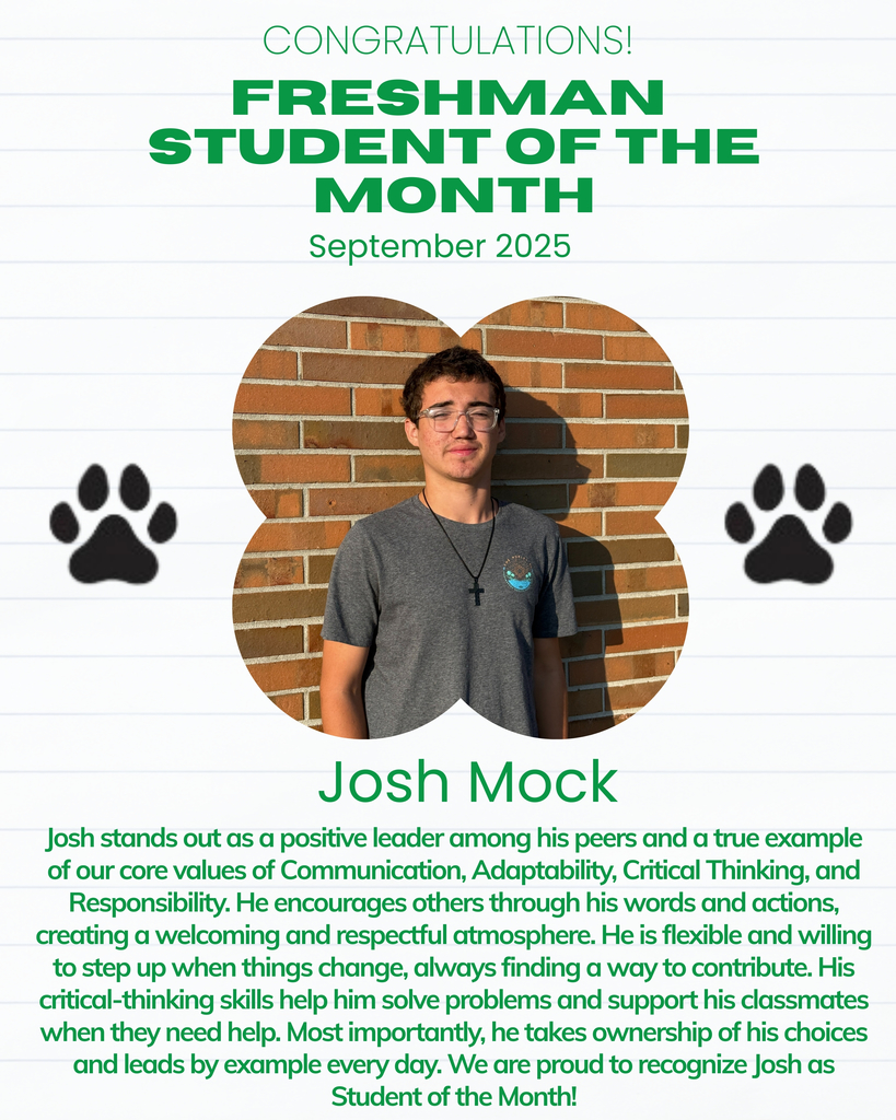 student of the month