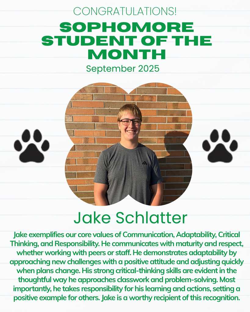 student of the month