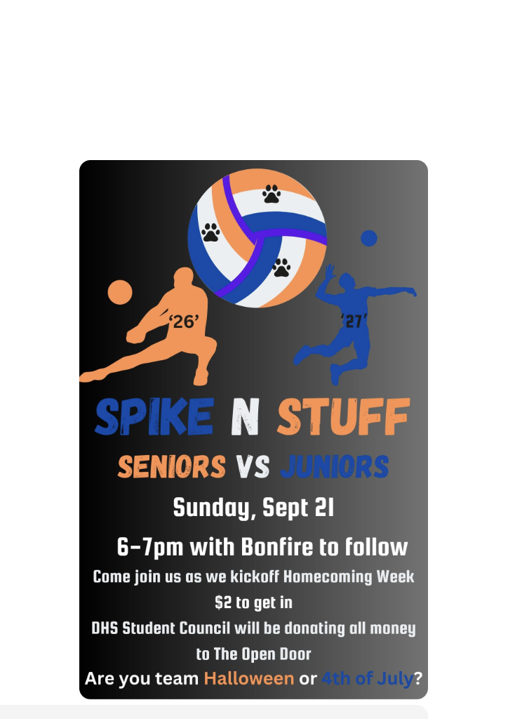 Volleyball Game Flyer