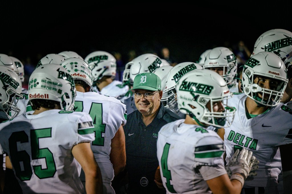 coach with his players