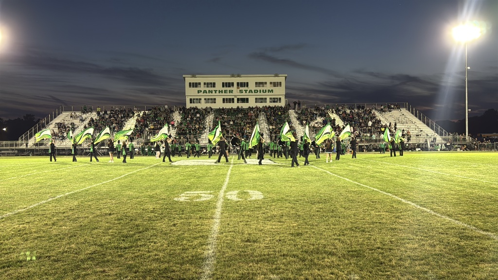 band on the football field