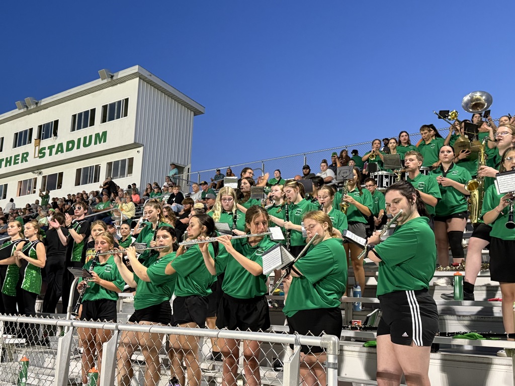 band playing in the stands