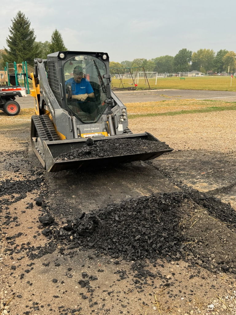cleaning up ash