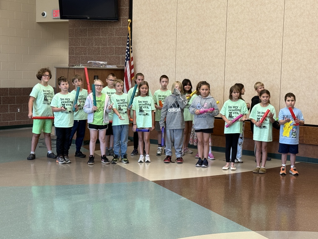 Students performing in a school