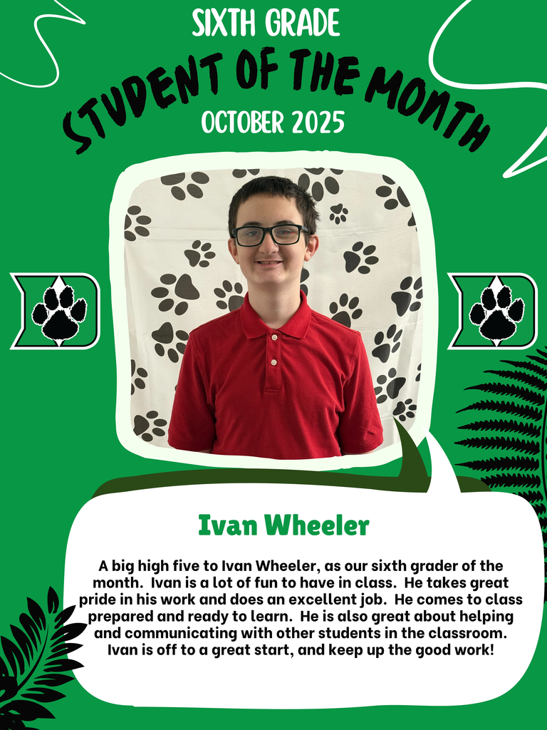 Student of the month