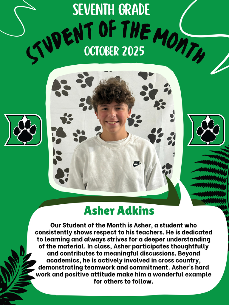 Student of the month