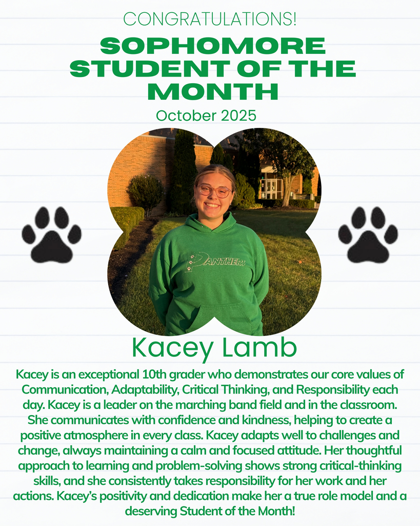 Student of the month