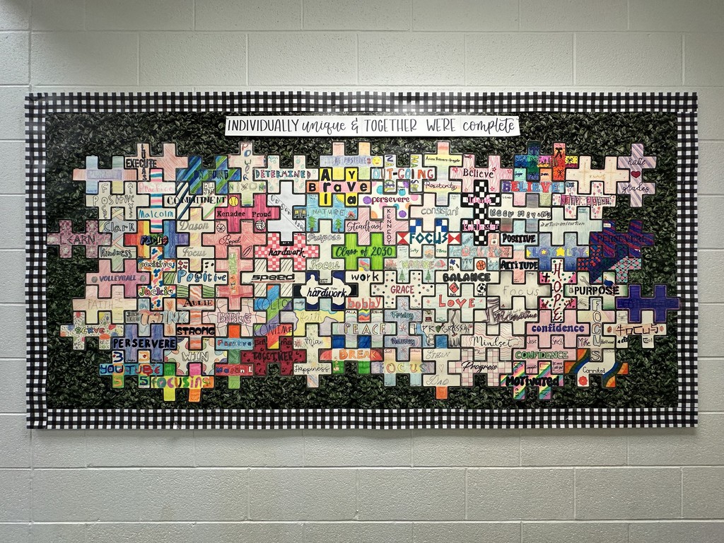 photos of an art project