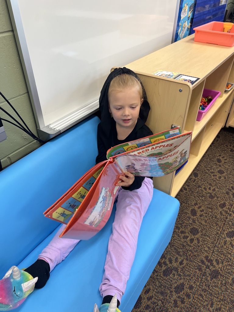 Students playing in a classroom