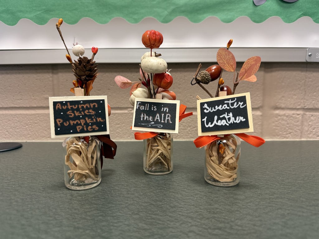 Art projects created by students