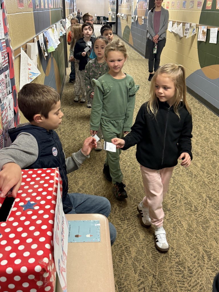 students turning in their voter registration