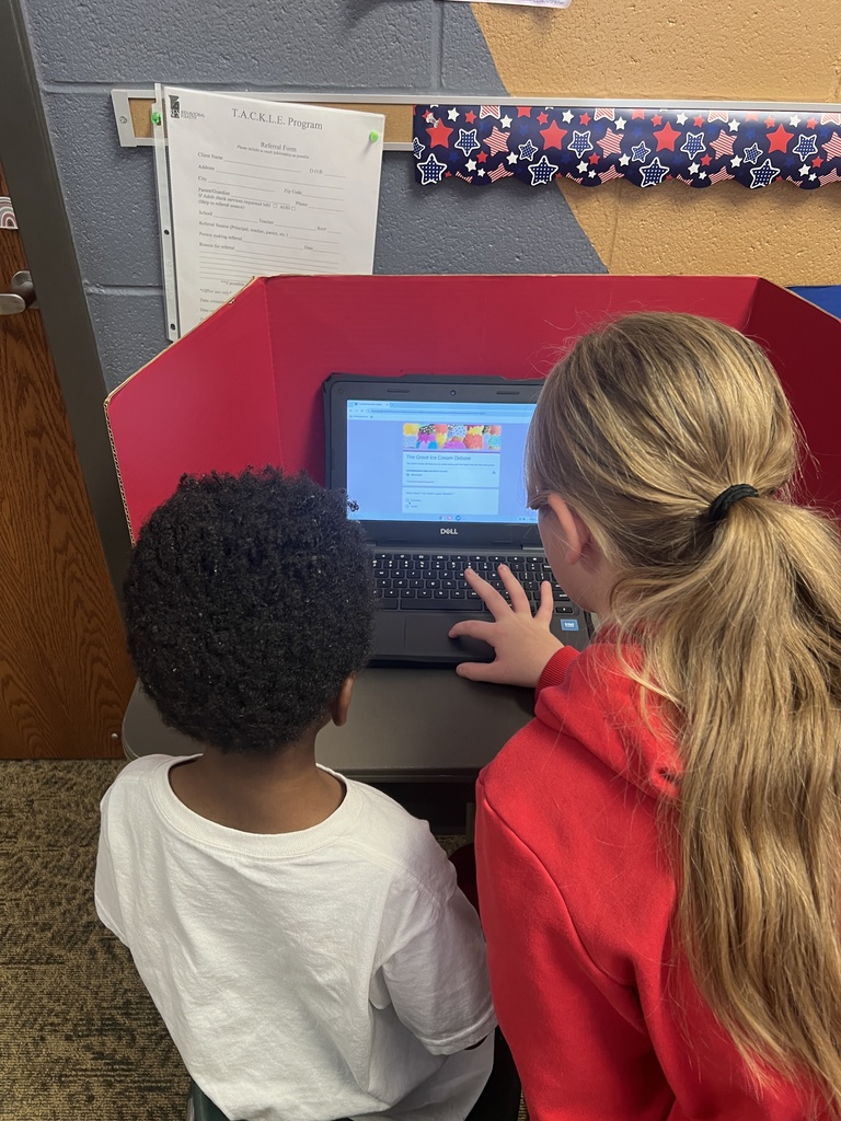 Student voting on ice cream flavors