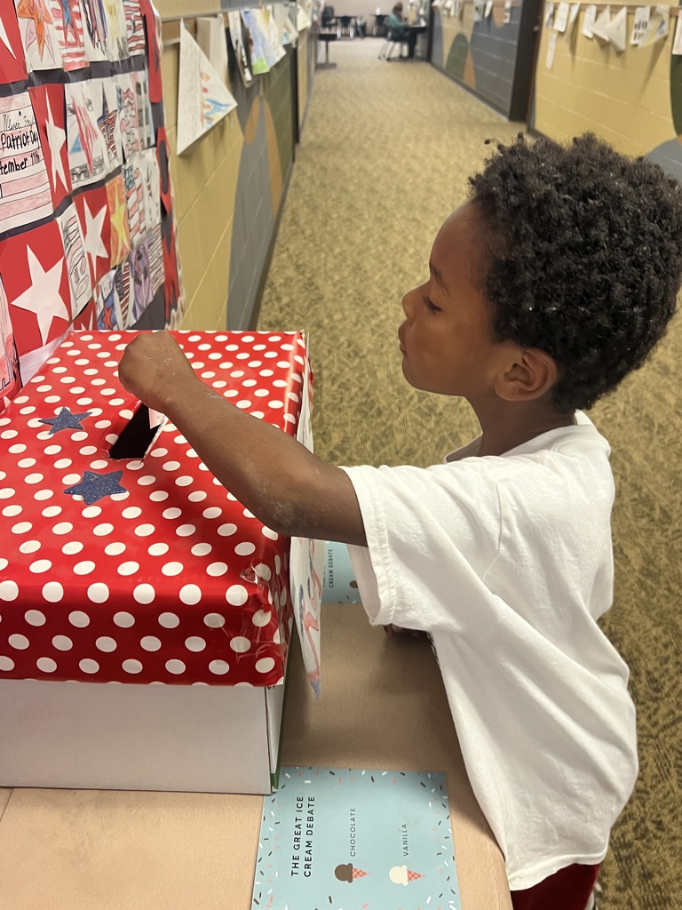 Student voting on ice cream flavors