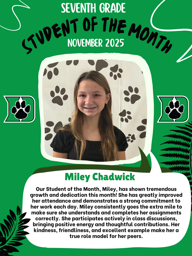 Student of the month