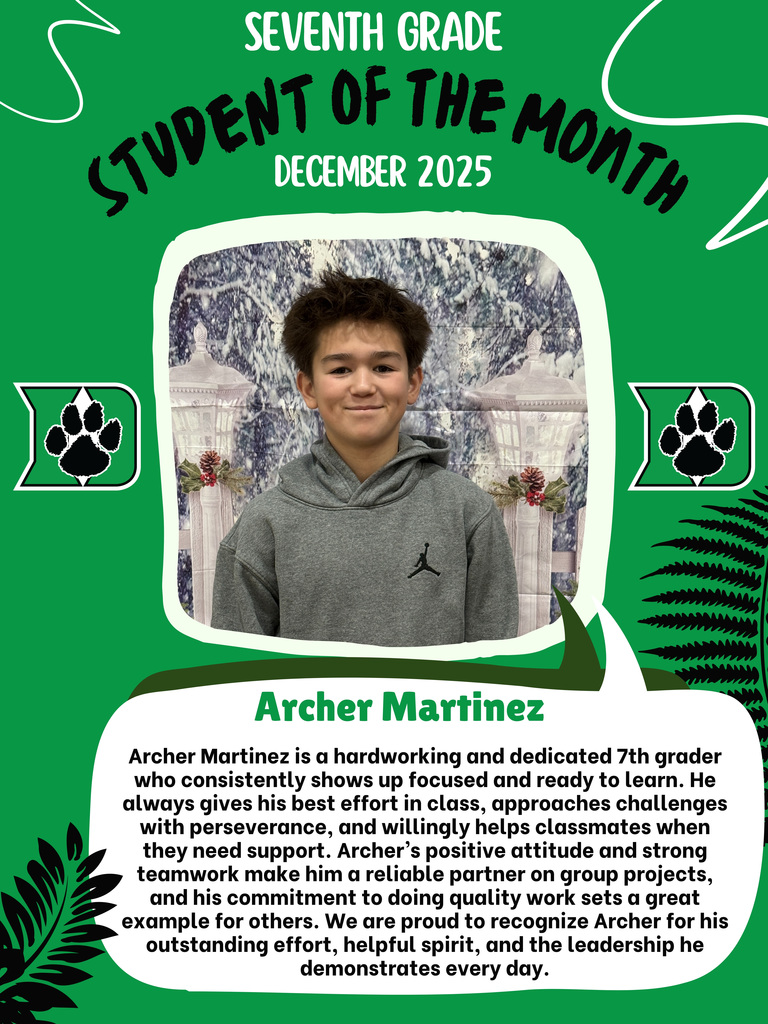 Student of the month