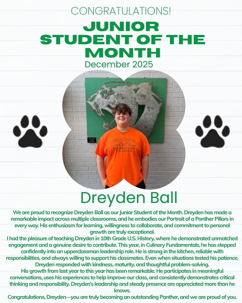 Student of the month