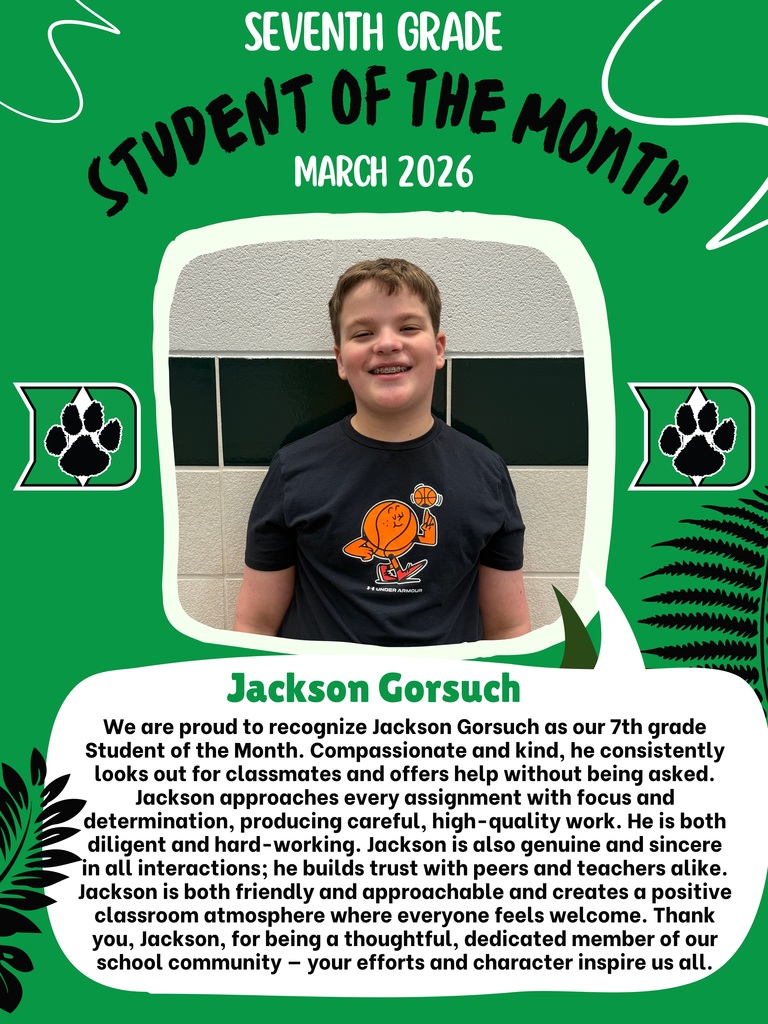 Student of the month